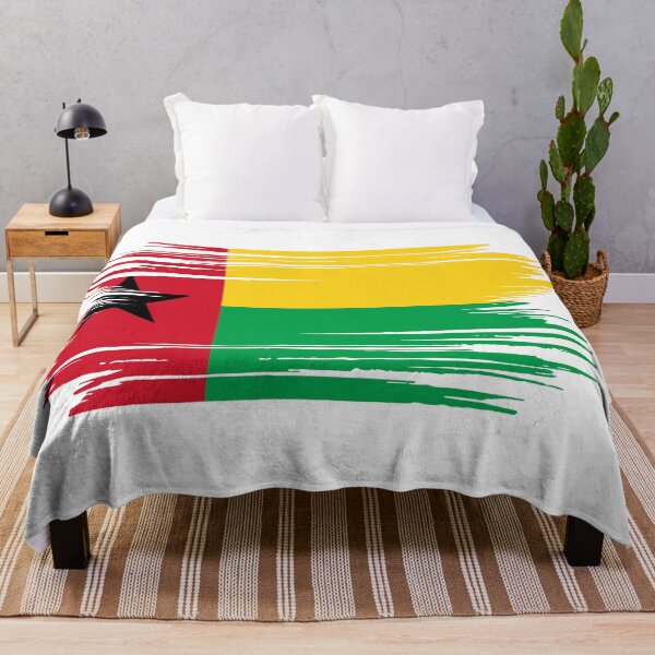 Item preview, Distressed Guinea-Bissau Flag GW designed and sold by shitpostee.