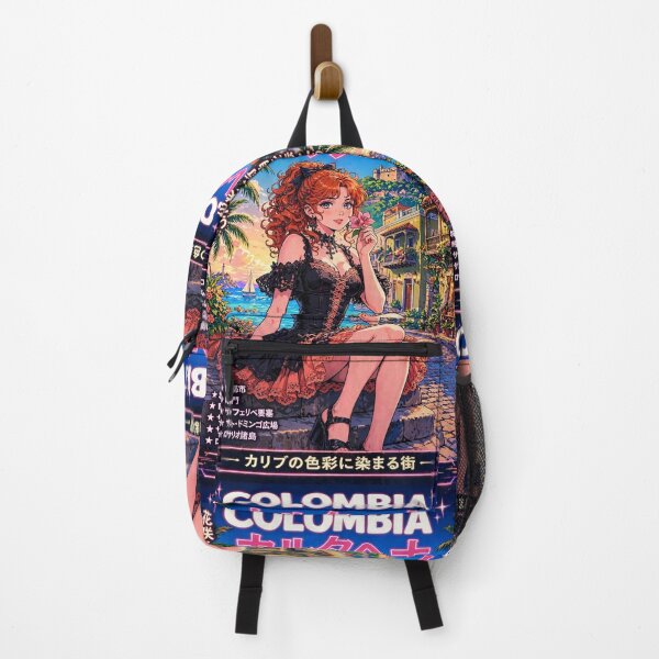 Item preview, Cartagena, Colombia — The Red-Haired Witch of the Caribbean Colors. designed and sold by DibujandoPorfa.