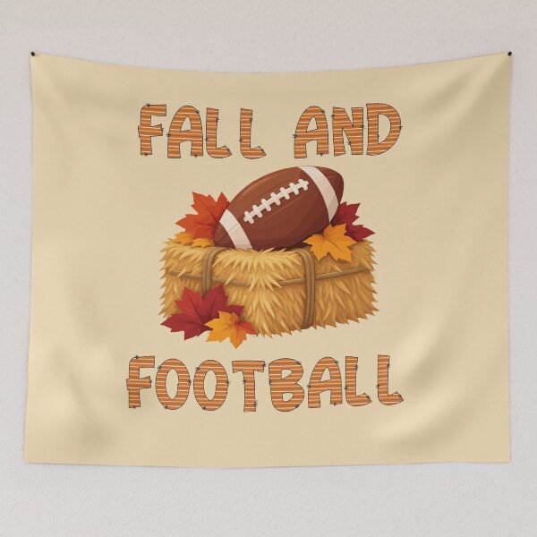 Item preview, Fall and Football designed and sold by Cotton Made.