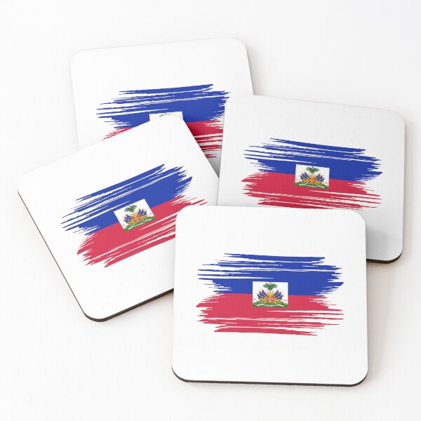 Item preview, Distressed Haiti Flag HT designed and sold by shitpostee.