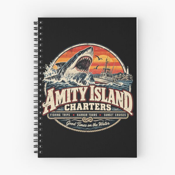 Item preview, Amity Island Charters — Good Times on the Water designed and sold by OriginalGamer55.