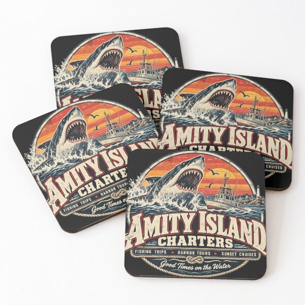 Item preview, Amity Island Charters — Good Times on the Water designed and sold by OriginalGamer55.