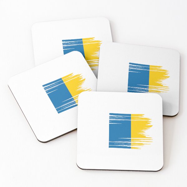 Item preview, Distressed Canary Islands Flag IC designed and sold by shitpostee.