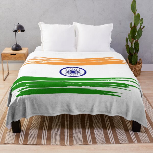 Item preview, Distressed India Flag IN designed and sold by shitpostee.