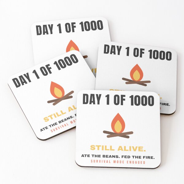 Item preview, Day 1 of 1000 Survival Game Campfire designed and sold by WhizTrends.