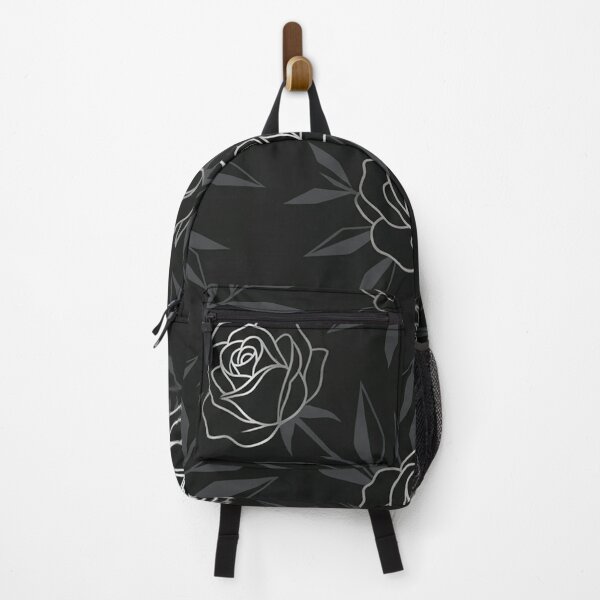 Item preview, Elegant Silver Line Art Rose Pattern designed and sold by Owcomm.