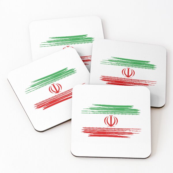 Item preview, Distressed Iran Flag IR designed and sold by shitpostee.