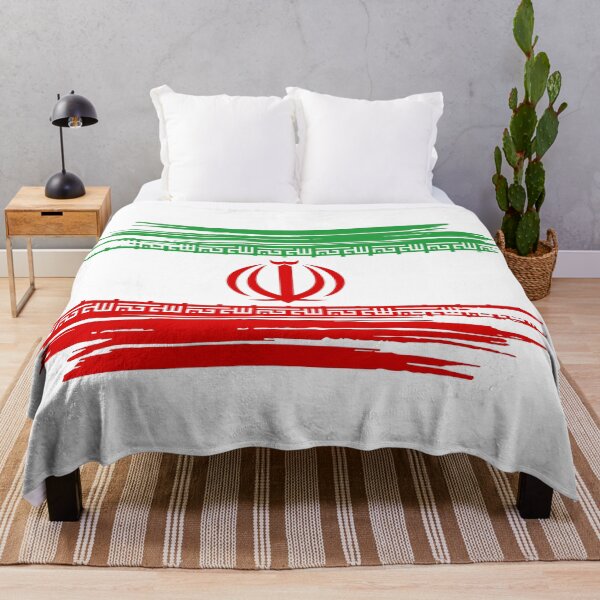 Item preview, Distressed Iran Flag IR designed and sold by shitpostee.