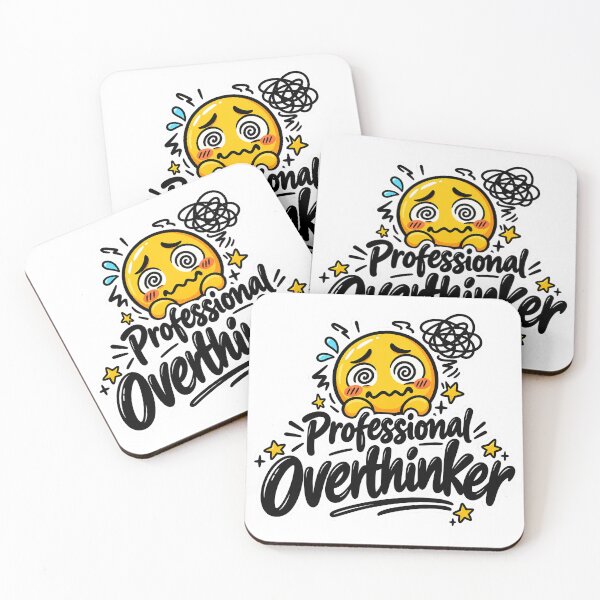 Item preview, Professional Overthinker Funny Sarcastic Quote designed and sold by Pix-EStudio.