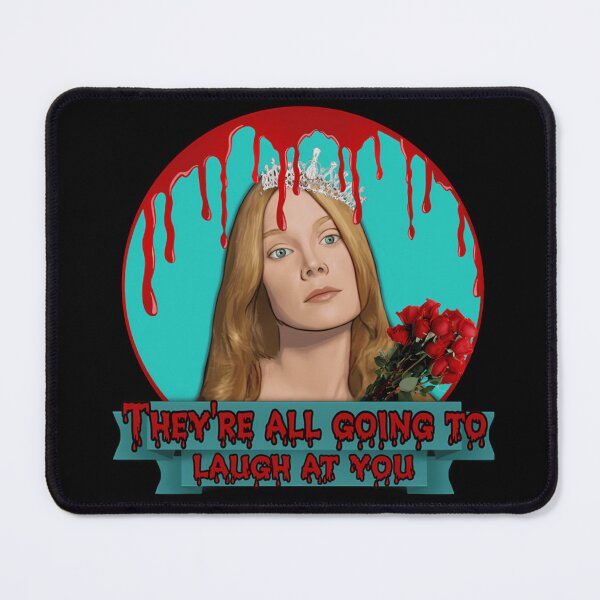 Item preview, Carrie 1976 Horror Movie Bloody Prom Portrait designed and sold by Lauren Smith.