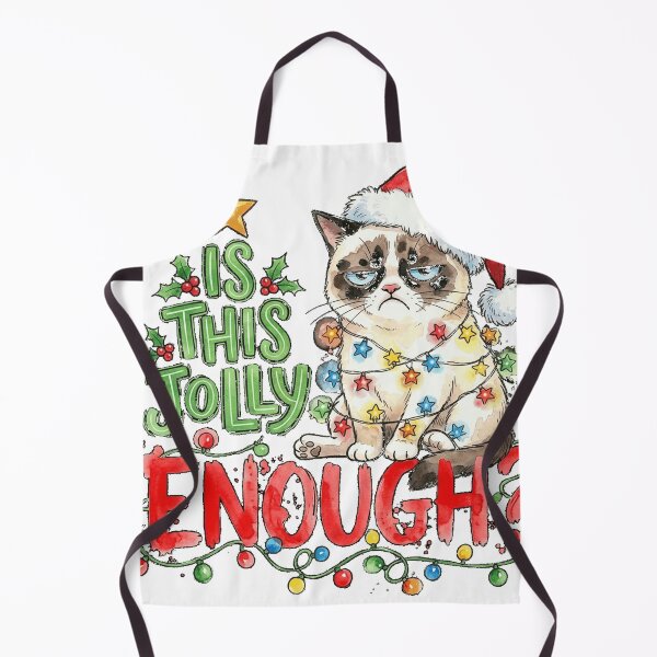Item preview, Is This Jolly Enough Black Cat Merry Classic T-Shirt (5) designed and sold by Atros.