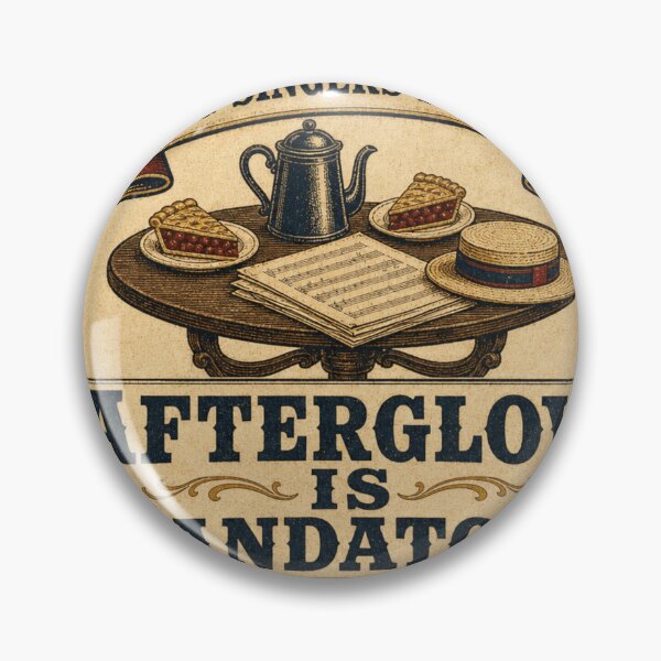 Item preview, Afterglow Is Mandatory Chorus Humor designed and sold by BoosterShop.