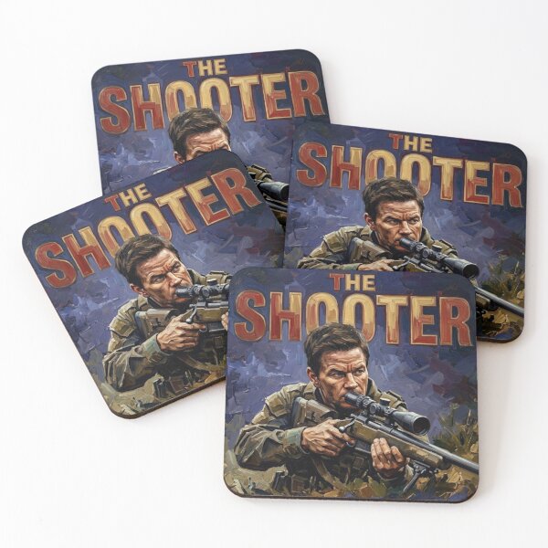 Item preview, Shooter Action Thriller Fine Art Tribute designed and sold by Art's Diner.