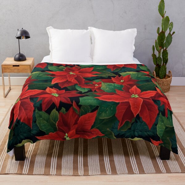 Item preview, Poinsettia Christmas Design – Festive Holiday Elegance Design designed and sold by HG-Creation-Design.