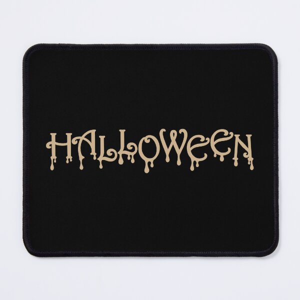 Item preview, Tan Dripping Slime Halloween Lettering Design designed and sold by pattern-archive.
