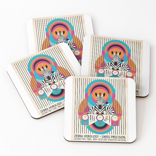 Item preview, Zebra Horologist – Precision in Stripes designed and sold by PictoVibe.