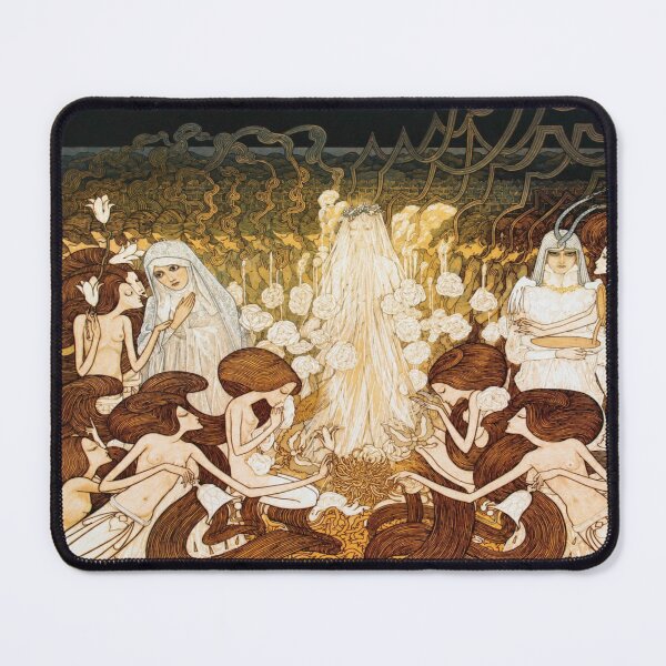 Item preview, Art Nouveau Wall Art, The Three Brides by Jan Toorop, Symbolist Fantasy Art Print designed and sold by RickE.