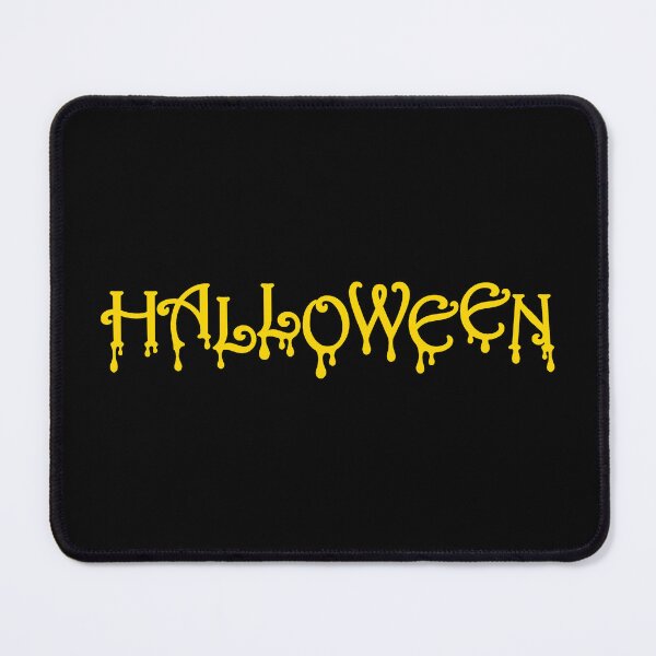 Item preview, Gold Dripping Slime Halloween Lettering Design designed and sold by pattern-archive.