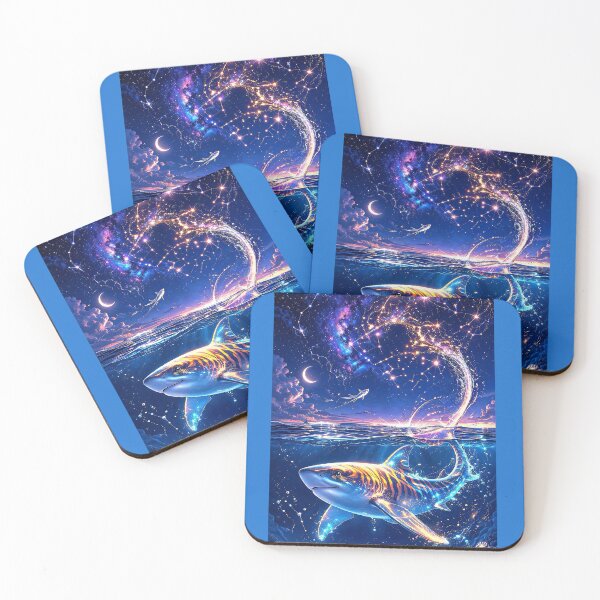 Item preview, Cosmic Tiger Shark designed and sold by Joy Shuliana.
