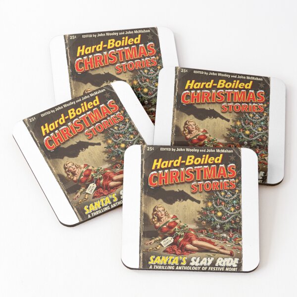 Item preview, Hard boiled Christmas stories pulp fiction cover Classic T-Shirt designed and sold by fine line.