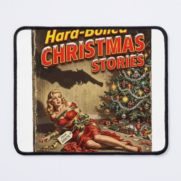 Item preview, Hard boiled Christmas stories pulp fiction cover Classic T-Shirt designed and sold by fine line.