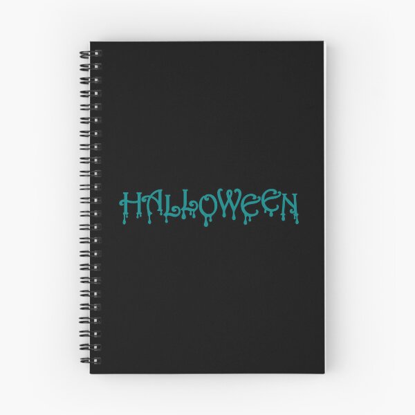 Item preview, Teal Dripping Slime Halloween Lettering Design designed and sold by pattern-archive.