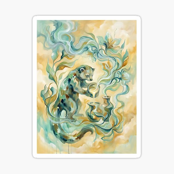 Item preview, Binturong Candle Maker – Botanical Glow designed and sold by PictoVibe.