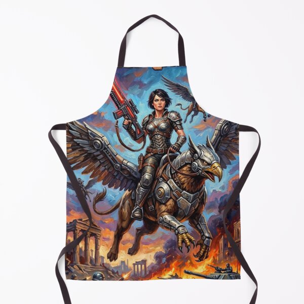 Item preview, Arsenal Winged Cavalry Sci Fi Fantasy Fine Art Tribute designed and sold by Art's Diner.