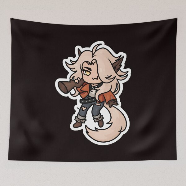 Item preview, Cute Chibi Hunter with Blunderbuss Adventure designed and sold by QueenLeachqq.