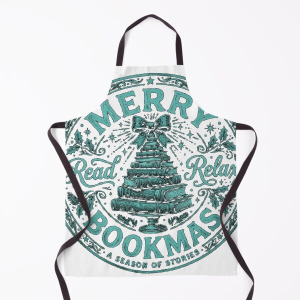 Item preview, Merry Bookmas Vintage Christmas Vibes for Book lovers Classic T-Shirt designed and sold by Atros.