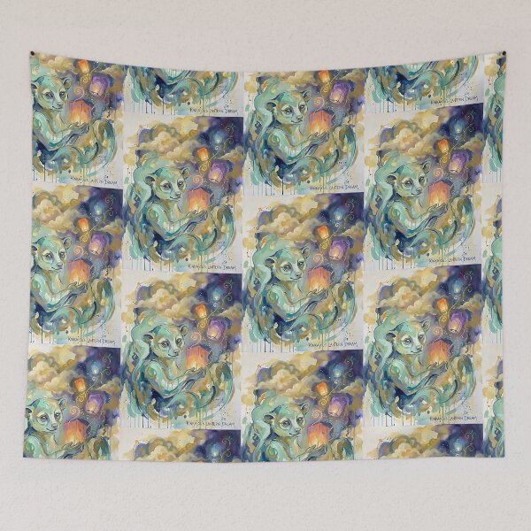 Item preview, Kinkajou Lantern Maker – Lights of the Night Market designed and sold by PictoVibe.