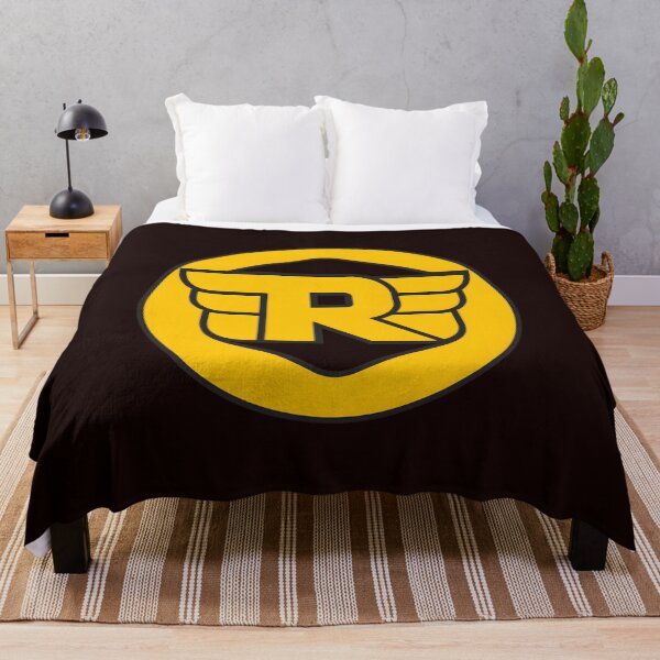 Item preview, Winged Retro R Emblem Yellow designed and sold by AXA-Walahada.