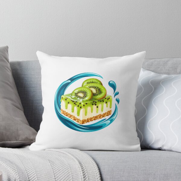 Item preview, Kiwi tart among turquoise waves designed and sold by BigArt-ec.