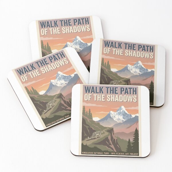 Item preview, Snow Leopard Himalayan Explorer – Path of the Shadows designed and sold by PictoVibe.