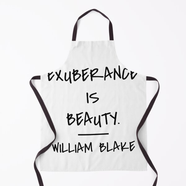 Item preview, Exuberance Is Beauty - William Blake Quote designed and sold by 4ever-Undaunted.
