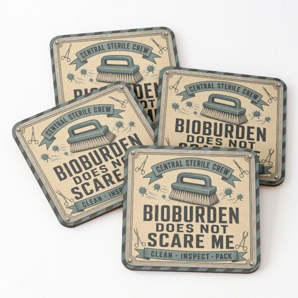 Item preview, Bioburden Does Not Scare Me SPD Gift designed and sold by BoosterShop.