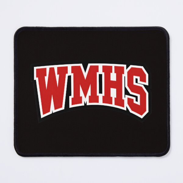Item preview, WMHS Bold Athletic Letters designed and sold by NoxArtis.
