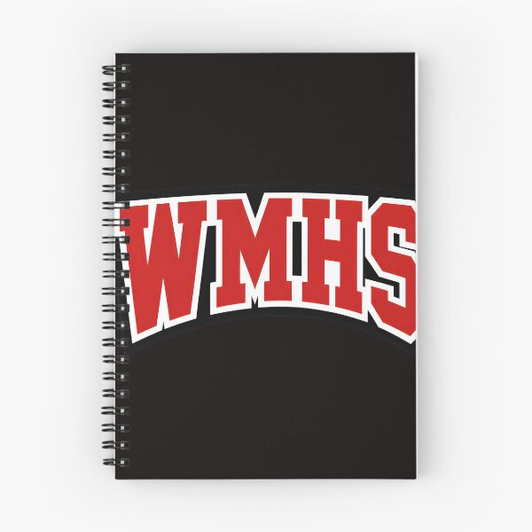 Item preview, WMHS Bold Athletic Letters designed and sold by NoxArtis.