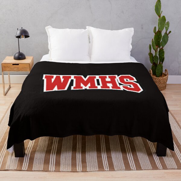 Item preview, WMHS Bold Athletic Letters designed and sold by NoxArtis.