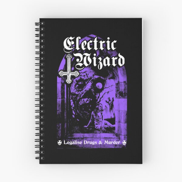 Item preview, Electric Wizard Legalise It Purple Doom Graphic designed and sold by Lauren Smith.