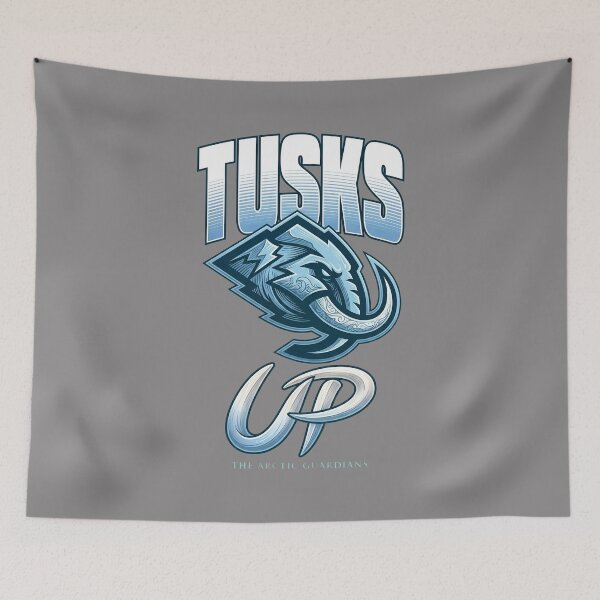 Item preview, TUSKS UP Elephant Mascot College Sports Tee-41 designed and sold by JaninaBeck.