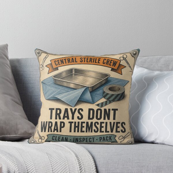 Item preview, Trays Dont Wrap Themselves Sterilization Tech designed and sold by BoosterShop.