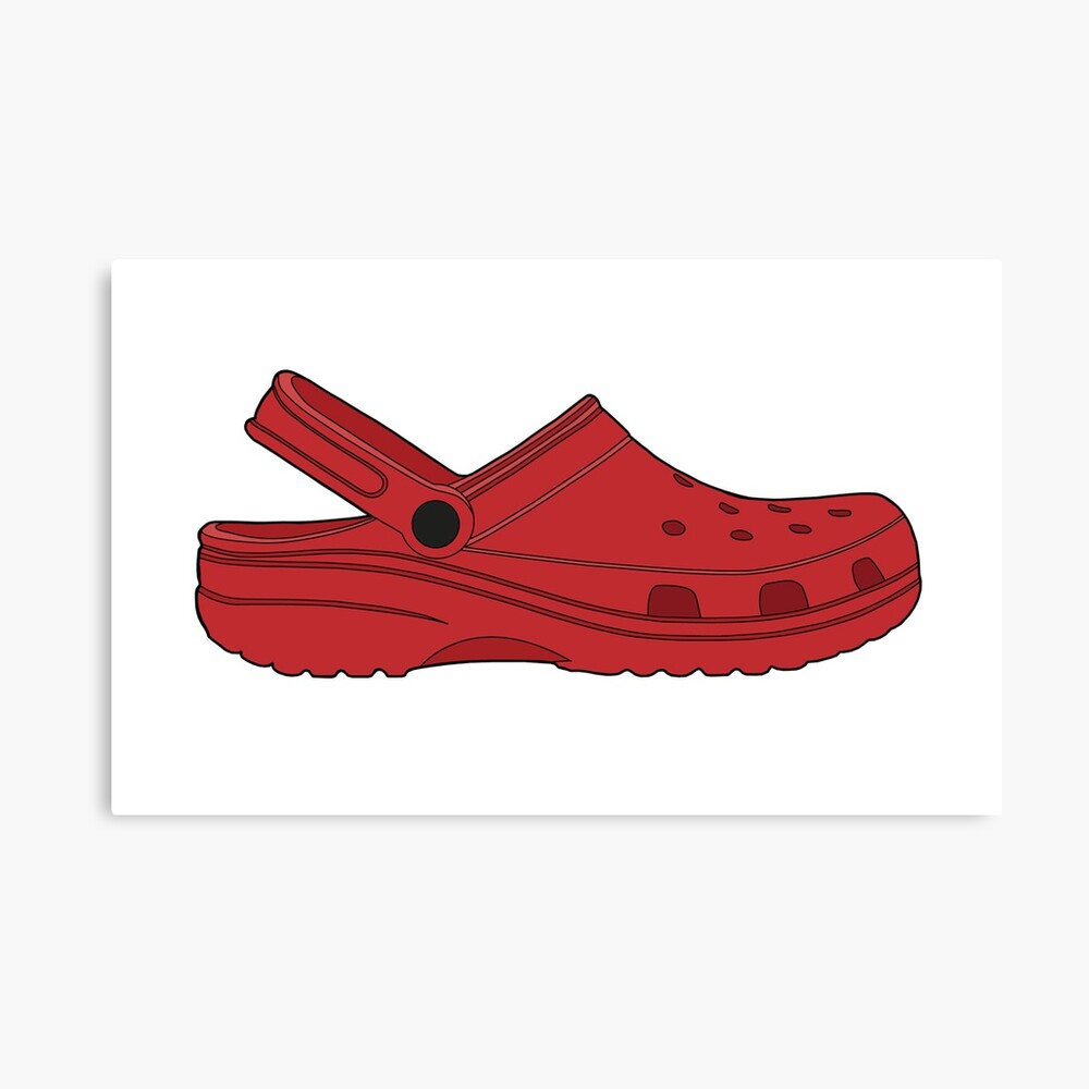 crocs pepper red