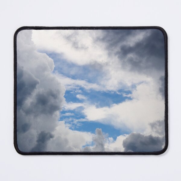 Item preview, Dramatic Storm Clouds Opening to Blue Sky – Weather Background designed and sold by celinebisson.