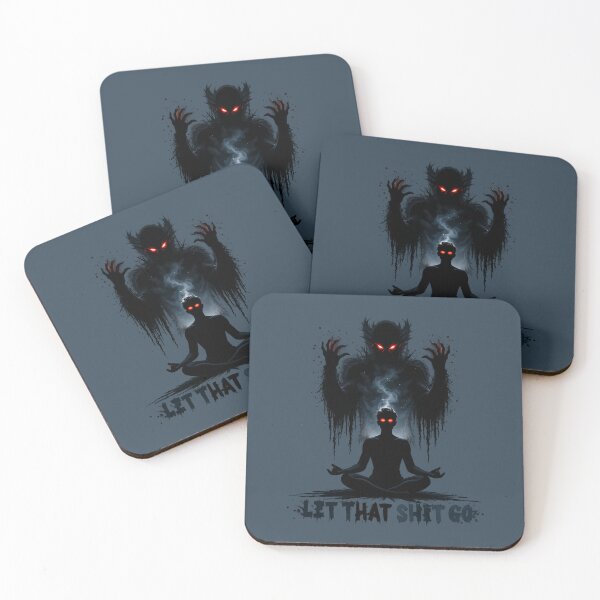 Item preview,   Dark Meditation Shadow Work Humor designed and sold by KaurisDigital.