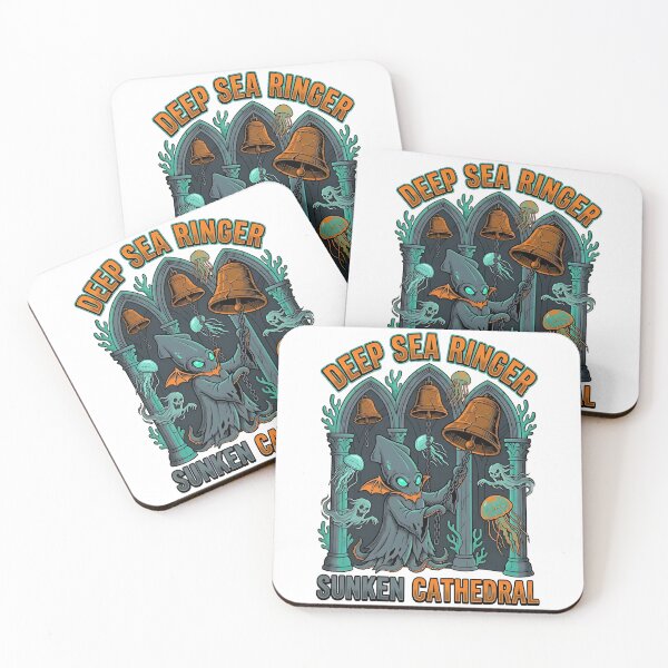 Item preview, Vampire Squid Bell Ringer – Cathedral of the Deep designed and sold by PictoVibe.