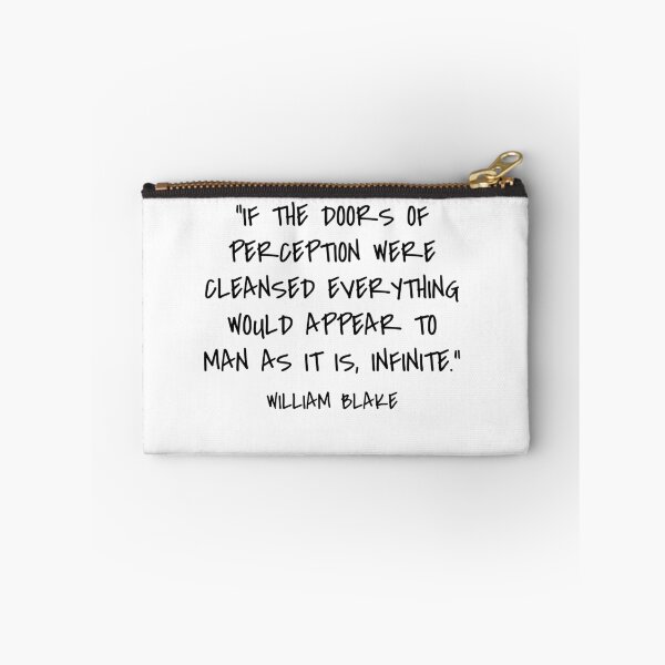 Item preview, The Doors of Perception - William Blake Quote designed and sold by 4ever-Undaunted.