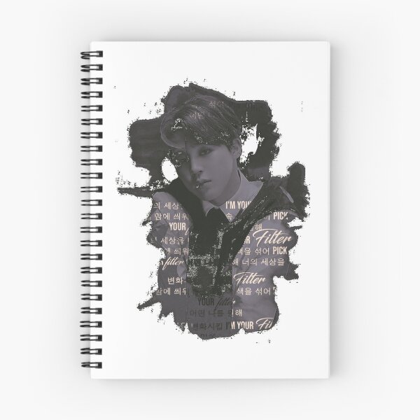 Item preview, BTS Jimin Filter Monochrome Portrait Graphic designed and sold by Lauren Smith.