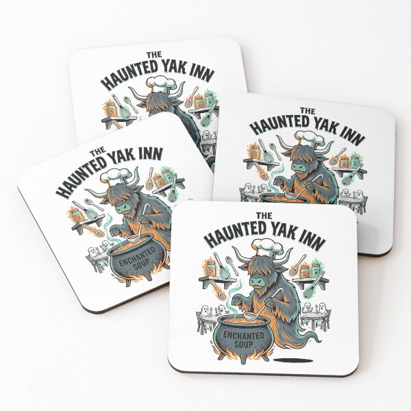 Item preview, Shaggy Yak Ghost Chef – Haunted Mountain Kitchen designed and sold by PictoVibe.