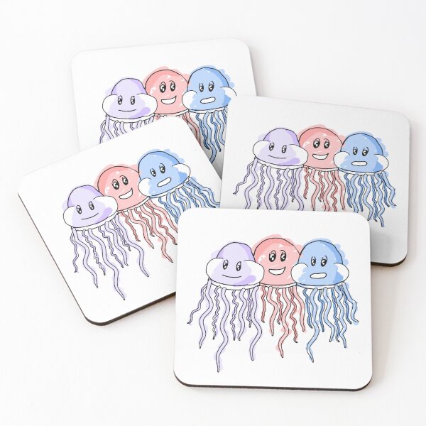Item preview, Trio jelly fish  designed and sold by Mhmanju2.